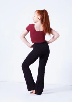 Move Dance Robyn Kids Jazz Pants -Dance Costume Store mop5002 black back 99228.1689206360