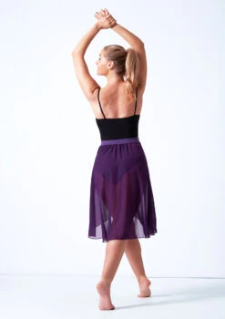 Move Dance Rhian Lyrical Half Skirt 14 Move Dance Rhian Lyrical Half Skirt -Dance Costume Store mor0019 purple back 12215.1678884610
