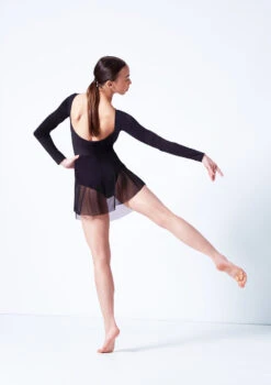 Move Dance Wren Mini Ballet Skirt -Dance Costume Store mor0029 black back 44982.1681806918