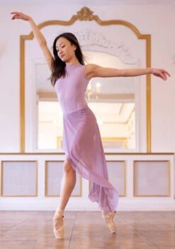 Move Dance Valerie High Low Skirt -Dance Costume Store mor0035 french mauve front 2 97199.1690548971