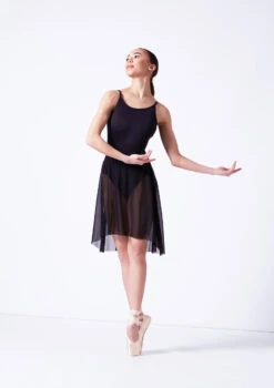 Move Dance Leilani High Low Skirt 11 Move Dance Leilani High Low Skirt -Dance Costume Store mor0036 black front 1 66308.1681806947