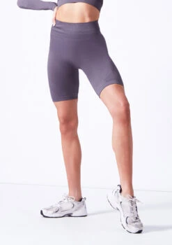 Move Dance Pippa Seamless Shorts 17 Move Dance Pippa Seamless Shorts -Dance Costume Store mor0504 sharkgrey front t 42332.1698711860