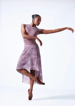 Move Dance Yeraz High Low Skirt -Dance Costume Store mor0647 orchid pink front 2 18864.1683070414