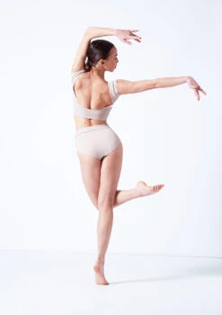 Move Dance Jessie Dance Briefs -Dance Costume Store mor0813 latte back 51548.1681806956