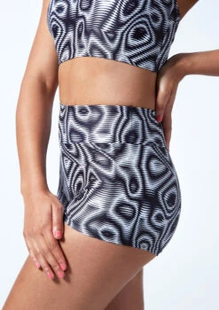 Move Dance Astra High Waisted Shorts - Dimensions