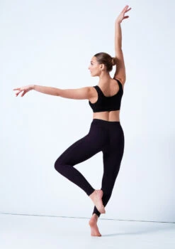 Move Dance Katie Bra Top -Dance Costume Store moz0227tur black back 2 56460.1678884894