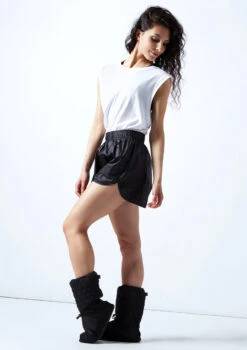 Move Dance Patti Dance Top -Dance Costume Store moz0632 white front 3 35856.1678885081