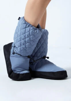 Move Dance Willow Warm Up Booties -Dance Costume Store moz0901 paleblue front 1 52772.1678885135