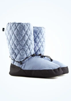 Move Dance Willow Warm Up Booties -Dance Costume Store moz0901 paleblue front 3t 55260.1696635968