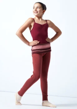 Move Dance Teen Fairytale Striped Knit Dance Warm Up Suit 7 Move Dance Teen Fairytale Striped Knit Dance Warm Up Suit -Dance Costume Store moz5713 rasp front 2 42299.1678885159