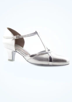 Freed Nancy Ballroom & Latin Shoe 1.65"- Silver -Dance Costume Store nancy slvmr main 1t 96259.1694685318