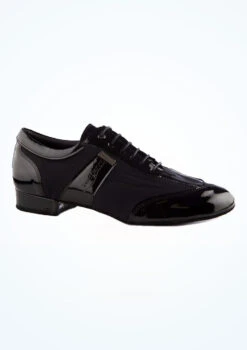 PortDance Mens Zane Dance Shoe 1" -Dance Costume Store pd 024 port dance mens zane dance shoe 1 black main image T 45864.1694686119