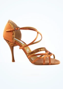 PortDance Acashia Salsa & Tango Shoe 3" - Bronze