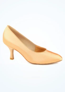 Freed Purity Satin Ballroom Shoe 2.5" - Flesh