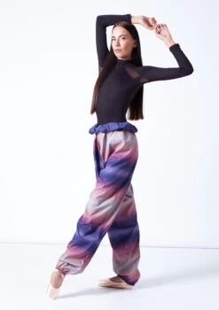 So Danca Dream Warm Up Pants -Dance Costume Store rde2410 navy front 4 35889.1698711920