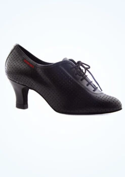 Supadance Ladies Lace Up Teaching And Practice Dance Shoes- 2" 7 Supadance Ladies Lace Up Teaching And Practice Dance Shoes- 2" -Dance Costume Store sd1025 blk main 1t 20441.1695685139