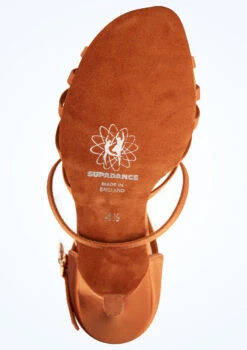 Supadance 1143 Ladies Latin Shoe- 3" 8 Supadance 1143 Ladies Latin Shoe- 3" -Dance Costume Store sd1143 dktan bottom 1 44754.1678886215