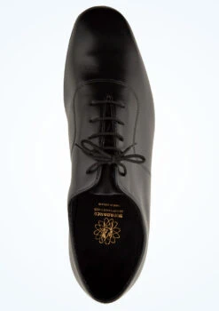 Supadance 2000 Mens Square Toe Ballroom Dance Shoes- 1" -Dance Costume Store sd2000 blk top 1 08306.1678886240