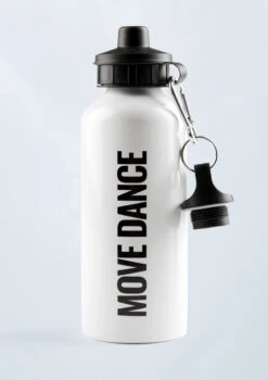 Move Dance Water Bottle -Dance Costume Store sf183 black front t 16744.1690450540