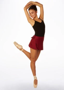 So Danca Wrap Dance Skirt 6 So Danca Wrap Dance Skirt -Dance Costume Store so sl 67 so danca pull on dance skirt red front 31660.1678886171