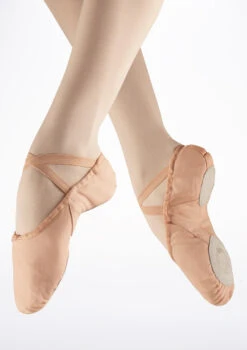 Freed Canvas Split Sole Ballet Shoe - Pink -Dance Costume Store ss01 freed canvas split sole ballet shoe pink no1 T 05529.1698807223