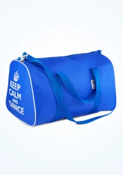 Tappers & Pointers Keep Calm And Dance Holdall -Dance Costume Store ta hold dnce tappers and pointers keep calm and dance holdall blue 57272.1678886365