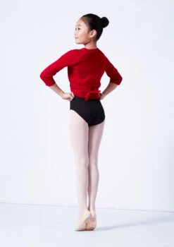 Tappers & Pointers Kids Knit Ballet Wrap 18 Tappers & Pointers Kids Knit Ballet Wrap -Dance Costume Store taxclsre red back 24667.1683935998