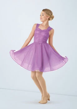 Weissman Be My Baby -Dance Costume Store wn 10131 weissman be my baby purple front T 41896.1698812730
