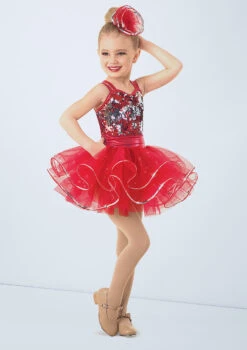 Weissman When Can I See You Again 7 Weissman When Can I See You Again -Dance Costume Store wn 10164 weissman when can i see you again red front T 50789.1698534991