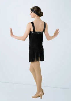 Weissman Roaring 20's -Dance Costume Store wn 10544 weissman roaring 20s black back 25270.1678886710