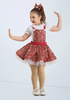 Weissman Christmas Eve -Dance Costume Store wn 10900 weissman christmas eve red front T 53965.1698813432