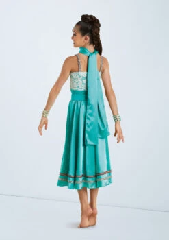 Weissman Jai Ho 8 Weissman Jai Ho -Dance Costume Store wn 11236 weissman jai ho green back 78393.1678886977