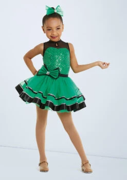 Weissman Me Too 9 Weissman Me Too -Dance Costume Store wn 12028 weissman me too green front T 04843.1698814316