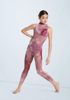 Weissman Unravel -Dance Costume Store wn sm11206 weissman smokey mesh unitard red front T 32709.1698840527