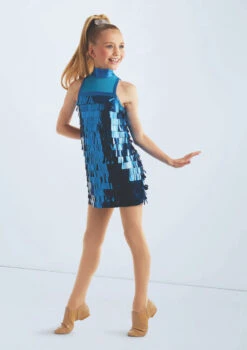 Weissman Cha Cha Heels -Dance Costume Store wn15271 peacock 693 09448.1694043909