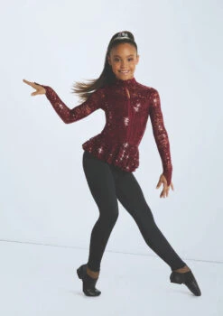Weissman Everybody Knows -Dance Costume Store wn15465 black cherry 1788 73490.1698823771
