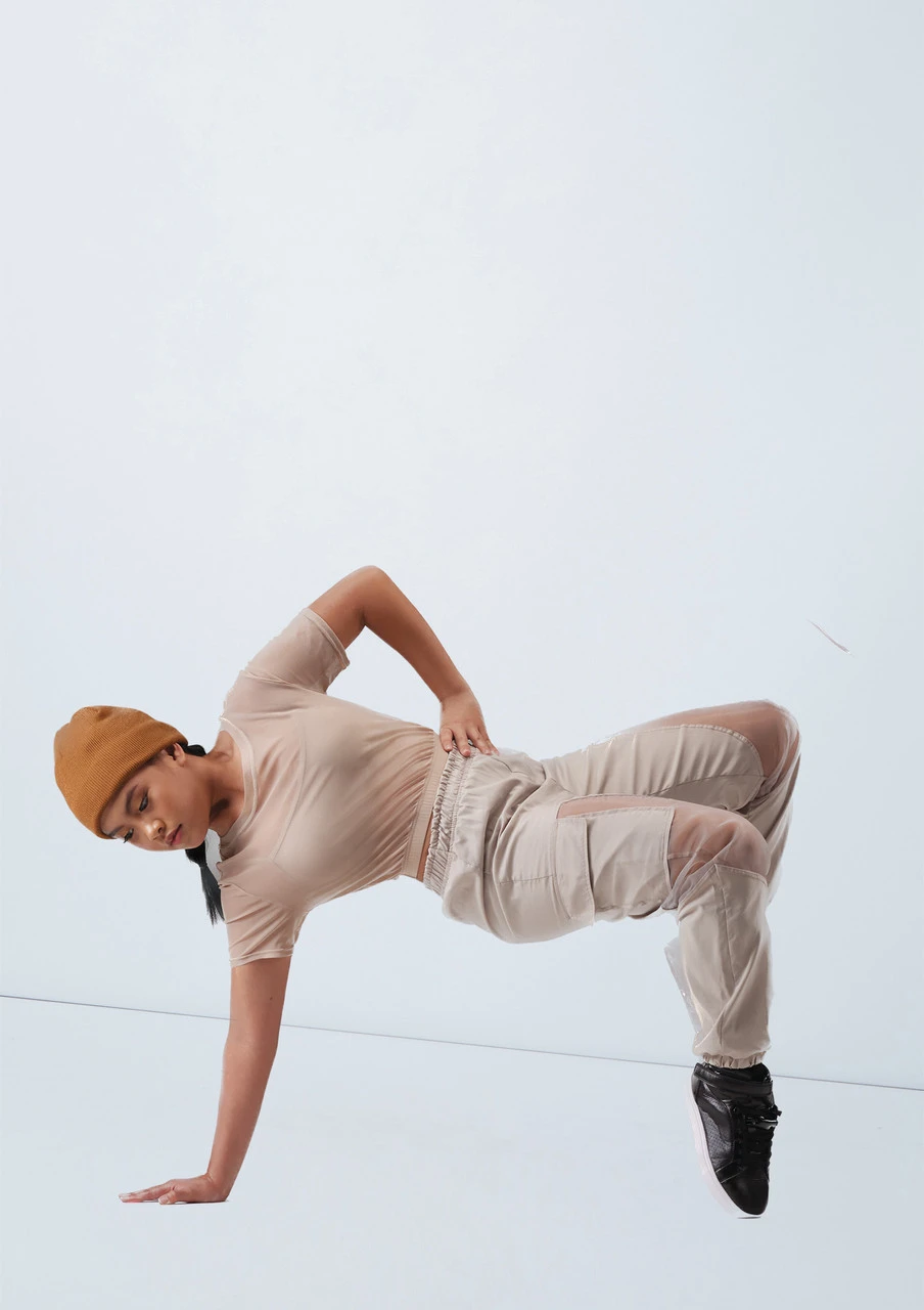 Weissman Mesh Oversized Tee 1 Weissman Mesh Oversized Tee