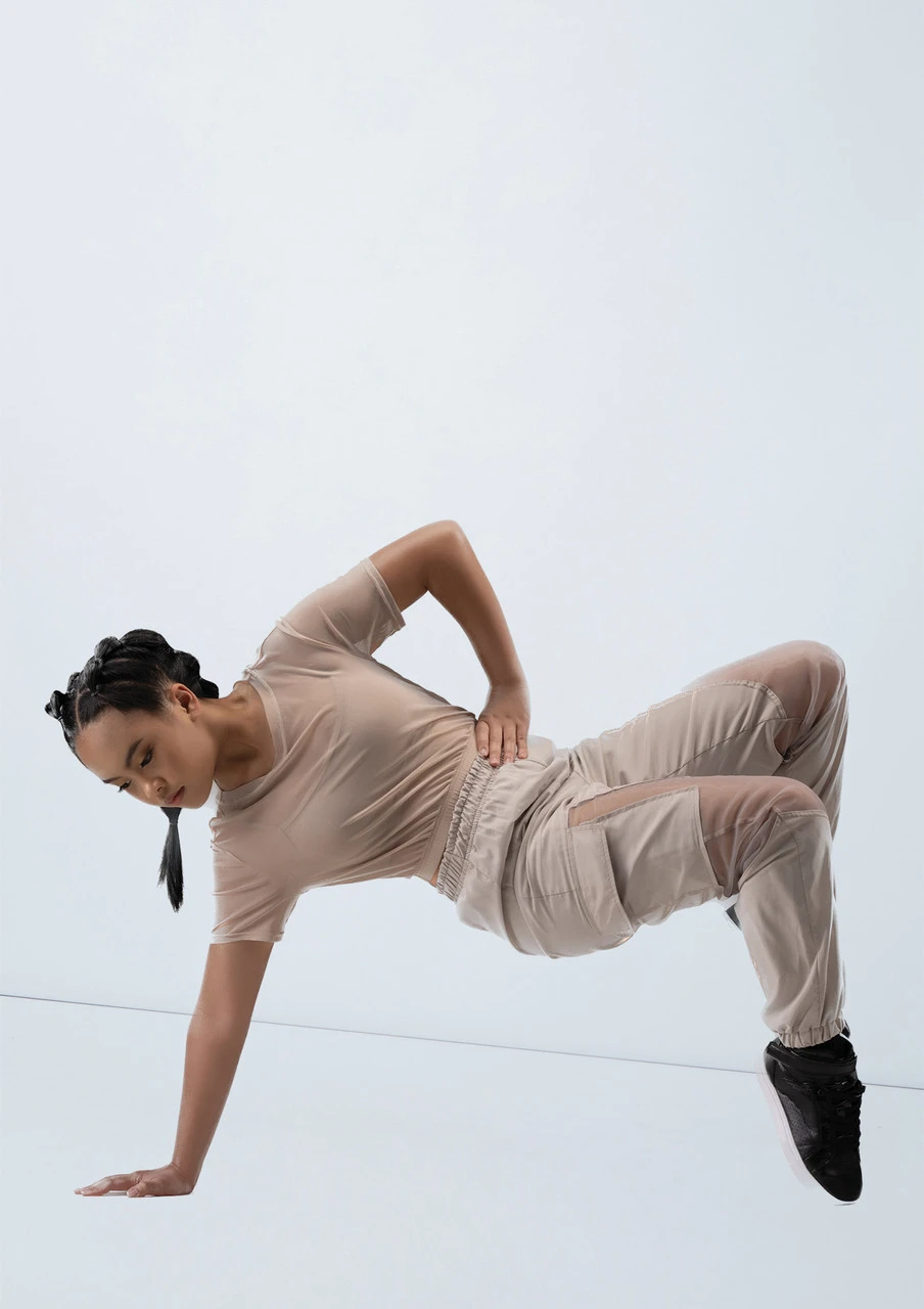 Weissman Mesh Oversized Tee 2 Weissman Mesh Oversized Tee - Image 2