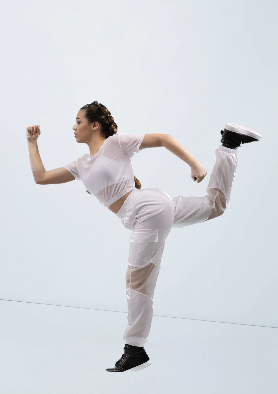 Weissman Mesh Oversized Tee 4 Weissman Mesh Oversized Tee - Image 4