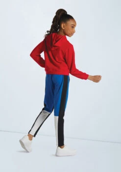 Weissman French Terry Hoodie -Dance Costume Store wn15549 red 135 13553.1694697894