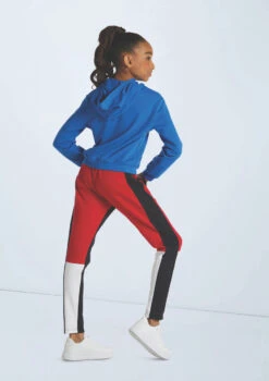 Weissman French Terry Hoodie -Dance Costume Store wn15549 royal blue 137 26210.1694697912