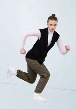 Weissman Oversized Suit Vest -Dance Costume Store wn15556 black 154 64928.1694697937