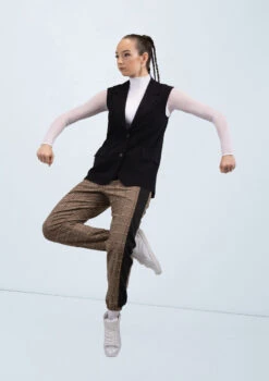 Weissman Oversized Suit Vest -Dance Costume Store wn15556 black 155 08436.1694697937