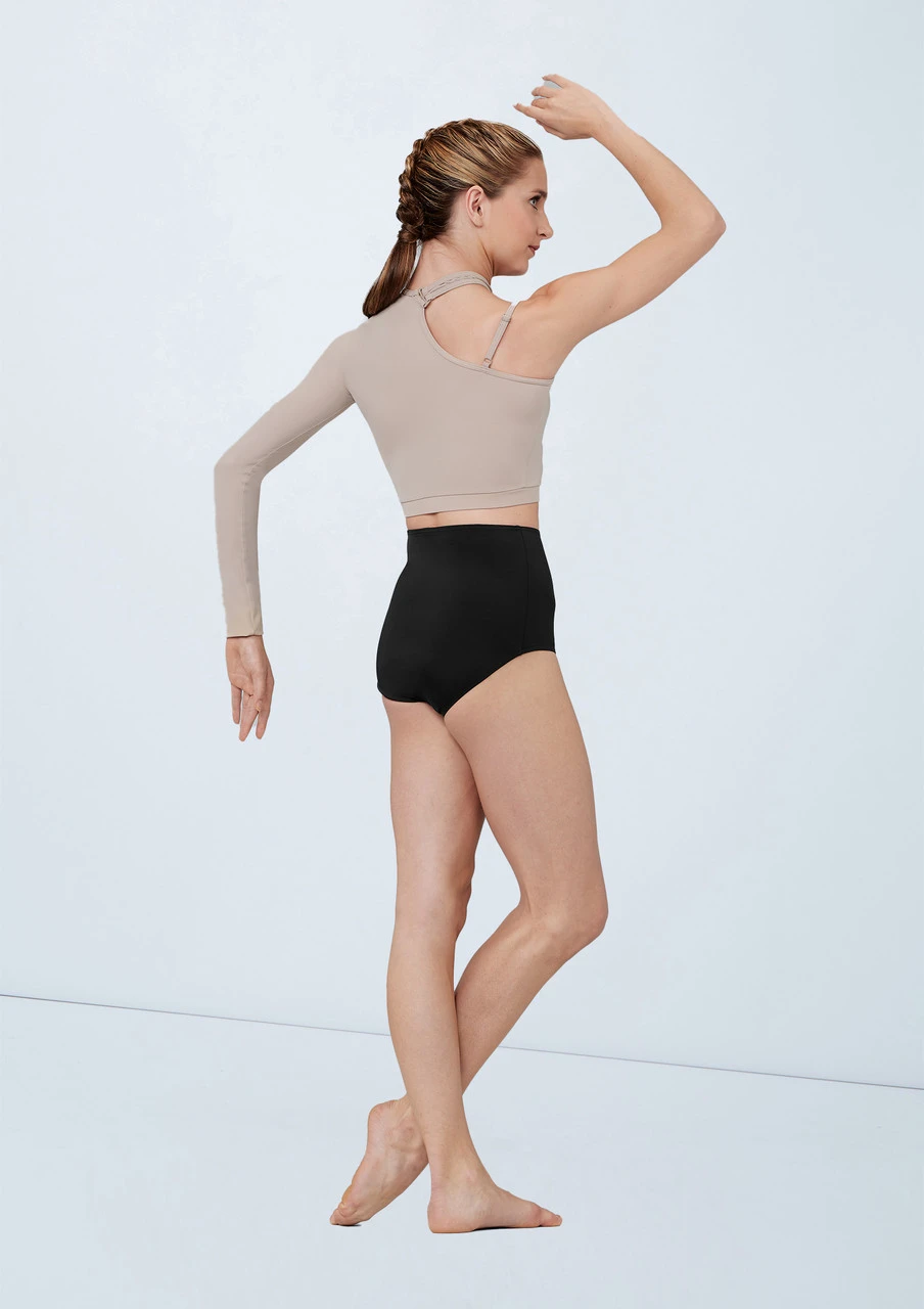 Weissman Asymmetric Cutout Crop Top 3 Weissman Asymmetric Cutout Crop Top - Image 3