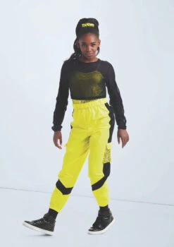 Weissman Crash Course -Dance Costume Store wn15673 chartreuse 6525 91868.1698825928