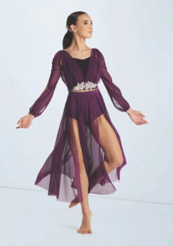Weissman Phoenix -Dance Costume Store wn15694 eggplant 4500 61803.1698825928