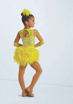 Weissman Shake A Tail Feather! -Dance Costume Store wn15800 yellow 5325 19588.1694733976