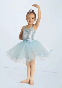 Weissman Princess Perfect -Dance Costume Store wn16340 powder blue 6071 97157.1694435098