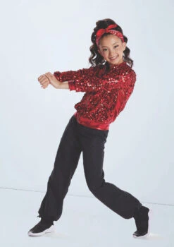 Weissman Ultra Sparkle Bomber Jacket -Dance Costume Store wn16346 red 1074 59668.1694919668