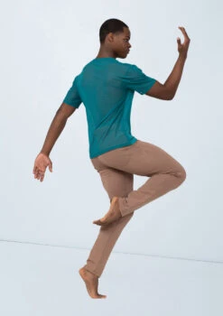 Weissman Boys Mesh Back Shirt 20 Weissman Boys Mesh Back Shirt -Dance Costume Store wnmj10960 jade 75 37316.1695468583